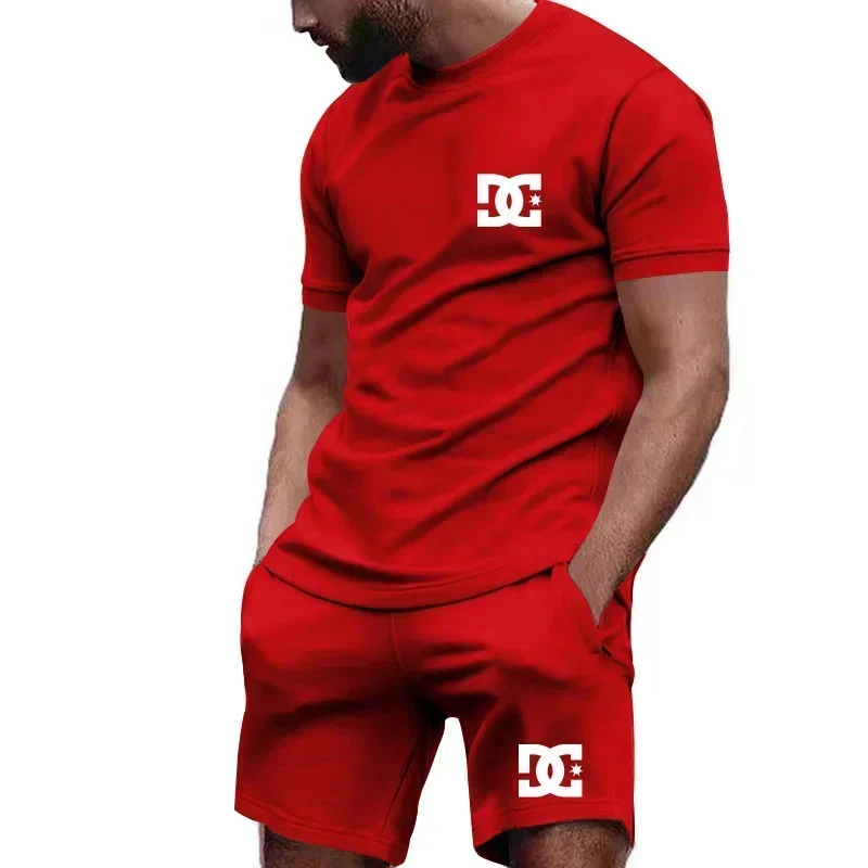 Summer new men's short-sleeved - огляд і ціна Outdoor Sports Leisure
