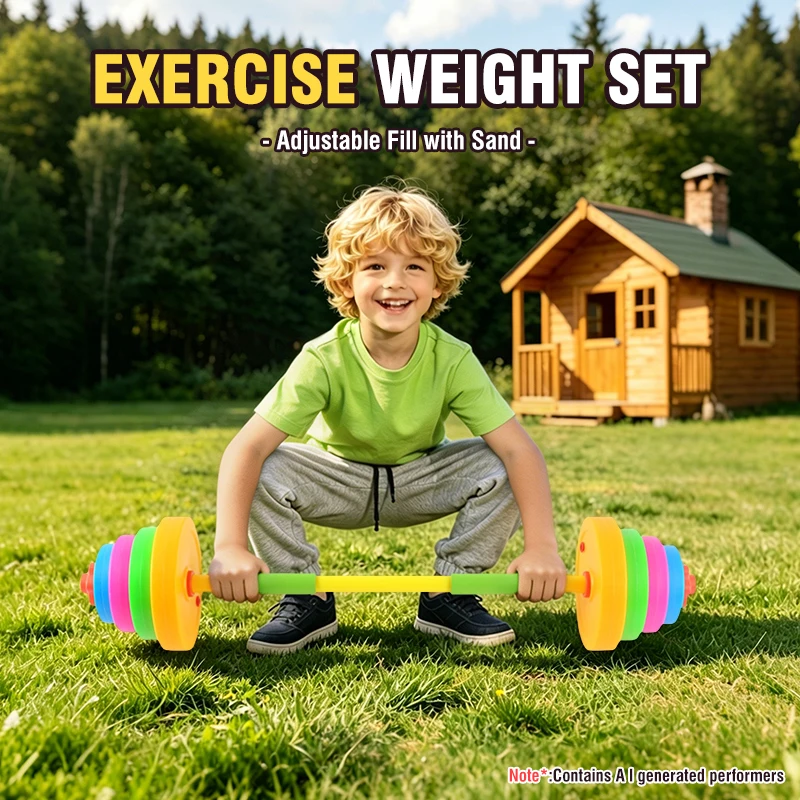 Adjustable Kids Dumbbell Barbe - огляд і ціна Outdoor Sport Field