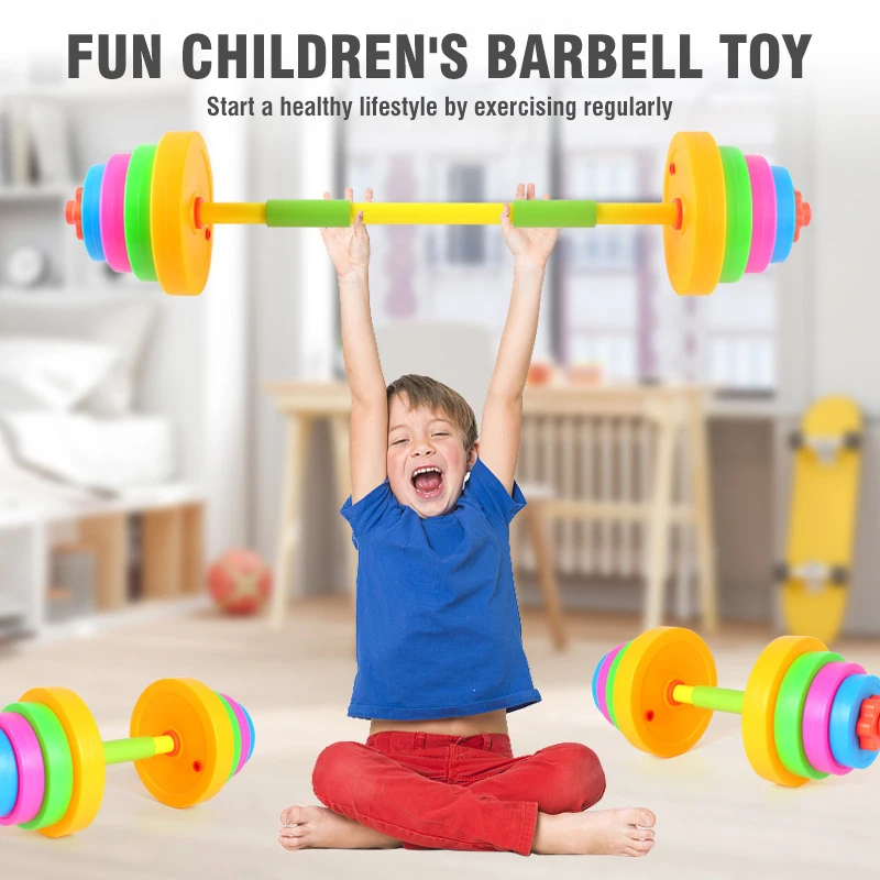 Adjustable Kids Dumbbell Barbe - огляд і ціна Outdoor Sport Field