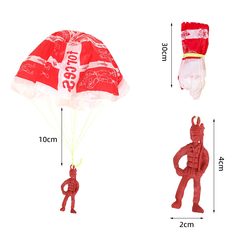 10pcs Plastic Ejecting Parachu - огляд і ціна Outdoor Sport Games For Kids