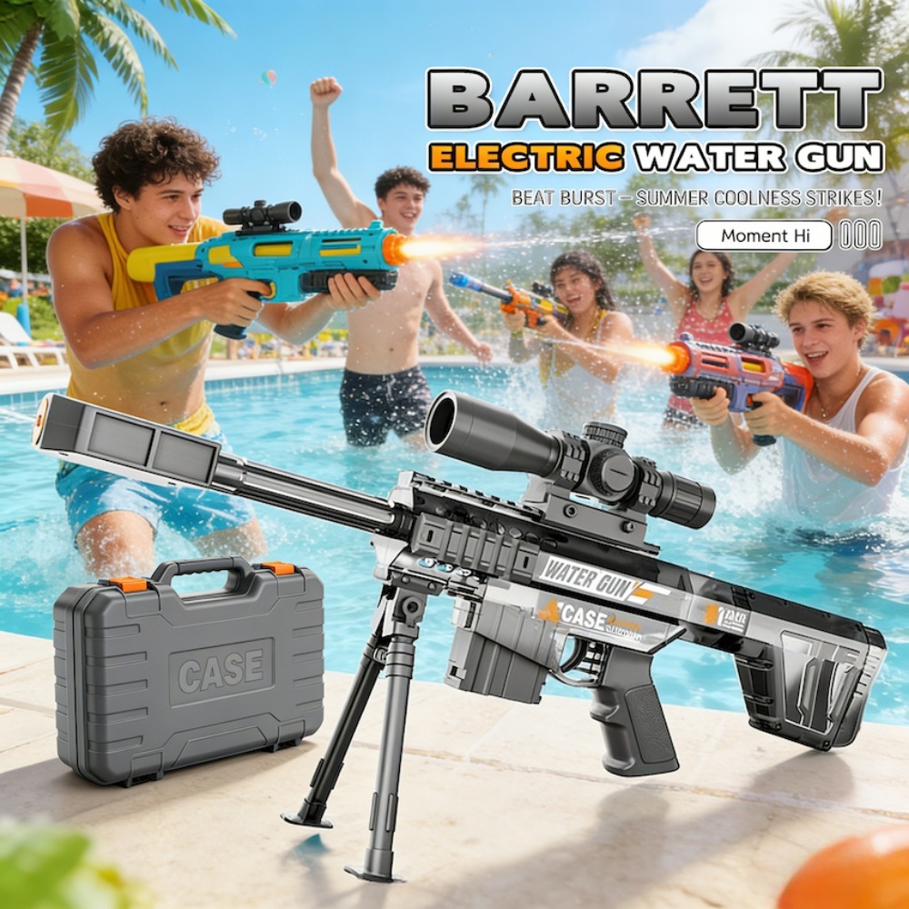 Electric Automatic Sniper Wate - огляд і ціна Outdoor Sport Games For Kids